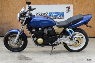 ヤマハ　XJR400　４HM　ブルーメタ