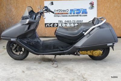 ホンダ　フュージョンMF02　マットブラック社外マフラー