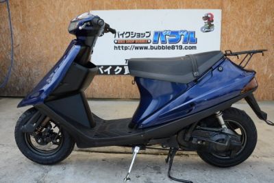 スズキ　アドレスV100　紺2スト程度良好Fタイヤ新品　0706