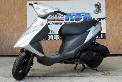 スズキ　アドレスV125　排ガス規制前K6　フルパワー　シルバー