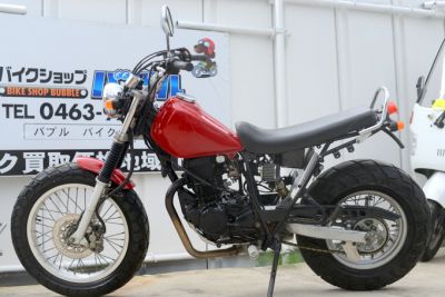TW200　スカチューン赤