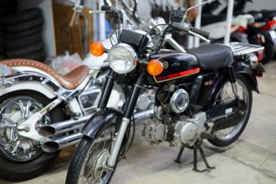 ２スト　YB50　社用ビジネス車　定期メンテ車両