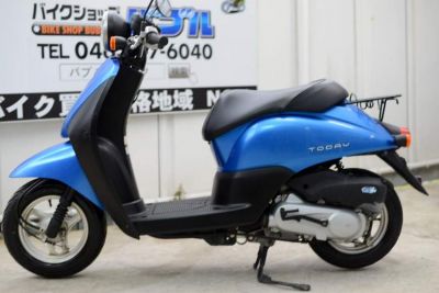 AF67　トゥディ　綺麗なブルメタインジェクション車両