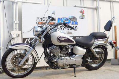 ドラッグスター２５０紫ツートンカラー