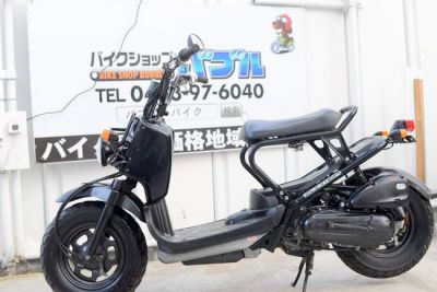 AF58　ズーマー人気の黒　前タイヤ交換渡し