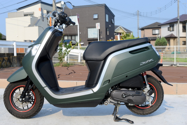 AF74　DUNK低走行カスタム　マットグリーン