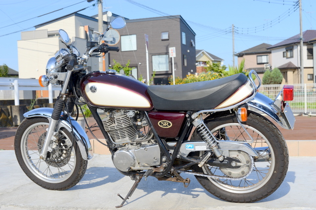 RH01J　SR400　キャブ最終型　マルーン