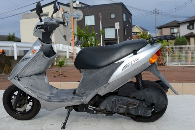 CF46A　アドレスV125G　K7　シルバー