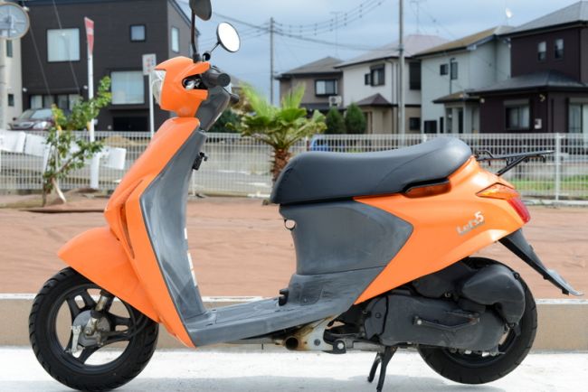 CA47A　レッツ５　Fタイヤシート新品