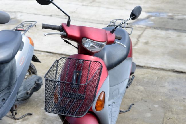 スズキ レッツ4伊勢原市より不動車両無料引取り