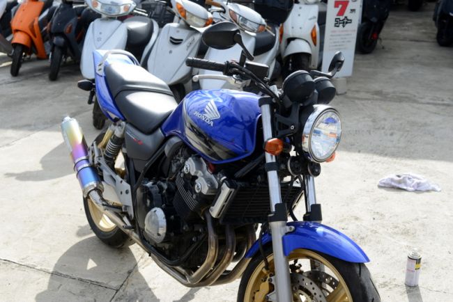 ホンダ　ＣＢ400厚木市より買い取り