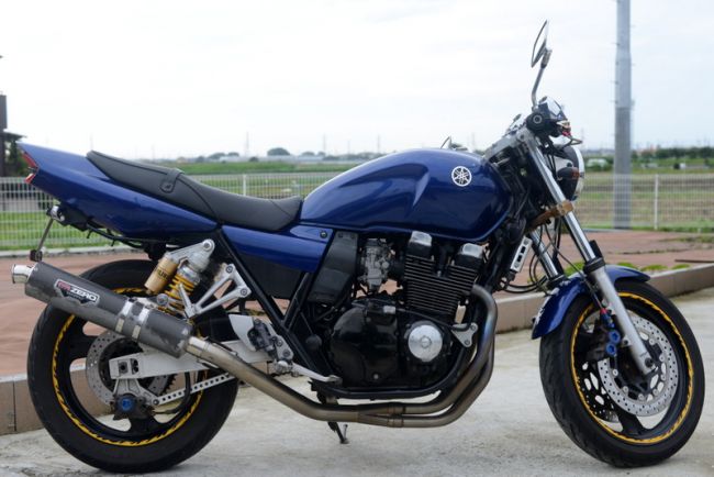 RH02J！XJR400R！カスタム多数！ブルー！　