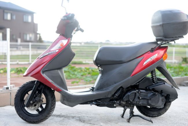 CF46A　アドレスV125　レッド　ボックス付き