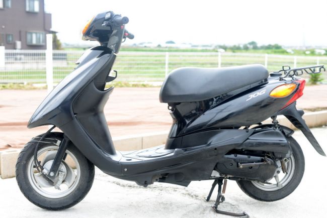 SA36J　JOG　ブラック　インジェクション！