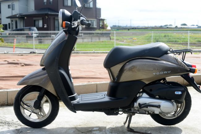 AF67　ホンダトゥディ　ブラウン　インジェクション！　