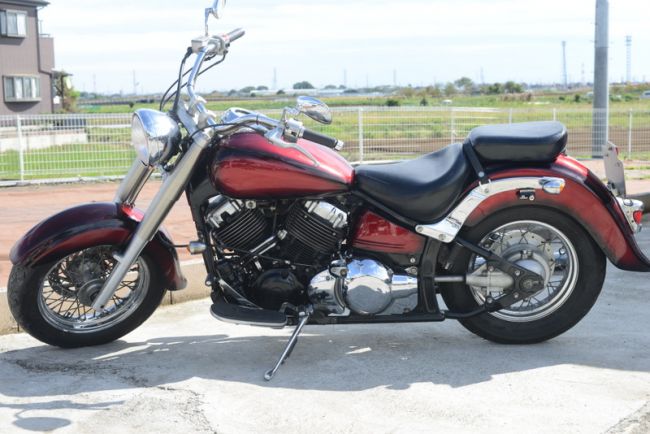 ヤマハ	ドラッグスター４００クラシック　社外マフラー等々