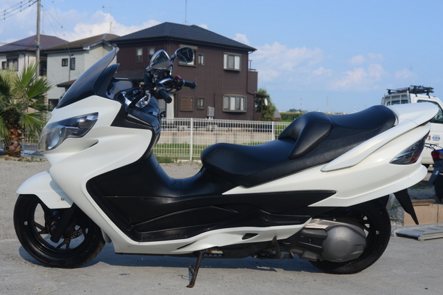 スズキ　CJ46A　スカイウェーブタイプS　ホワイト　