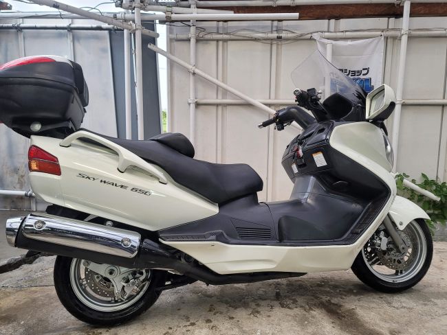  スズキ　スカイウェイブ650LX