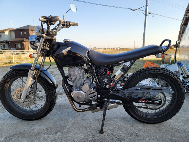 ホンダ　FTR223　MC34　ブラック