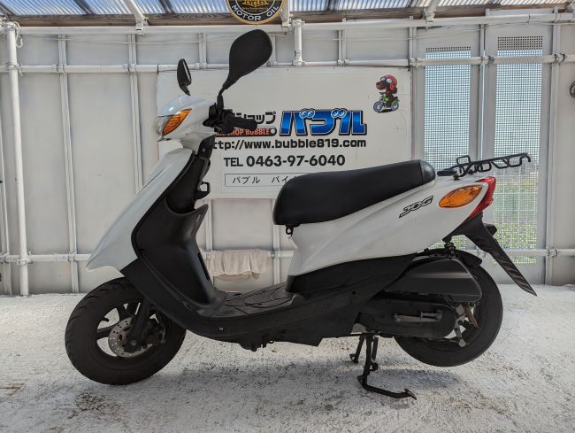 ヤマハ　JOG　デラックス　SA39J　ホワイト