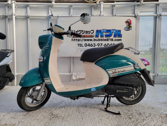 ヤマハ　ビーノ　SA37J　グリーン／ホワイト