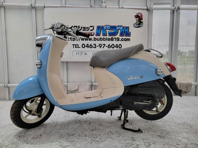 ヤマハ　ビーノ　SA26J　水色