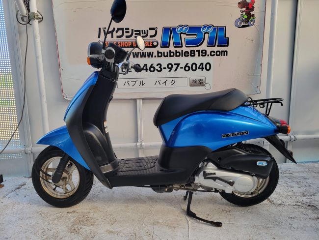 ホンダ　Today　AF67　インジェクション　50㏄　青
