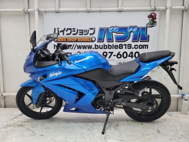 カワサキ　NINJA250R　青　EX250K　