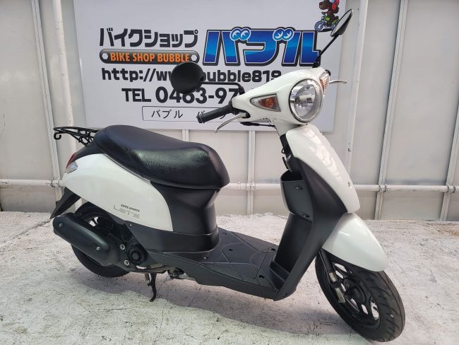 スズキ　レッツ　白　2015年式　Fi