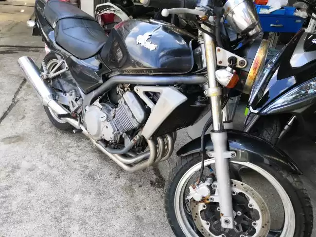 カワサキ バリオス 不動車 大和市より買い取り