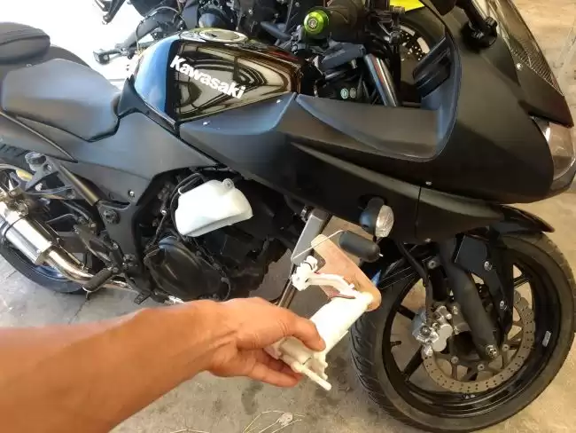 カワサキ ニンジャ250R 燃料ポンプ交換