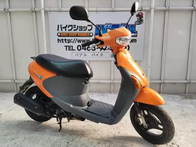 スズキ　レッツ4　CA45A　Fi　50㏄　2008年式　オレンジ