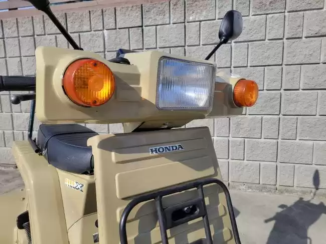  ホンダ　ジャイロＸ　トライク　二人乗り　側車付軽二輪　マロッシ６８ｃｃ