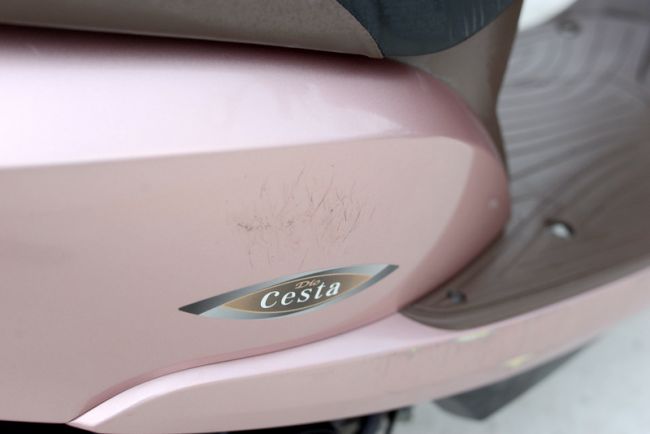 AF68　ディオチェスタ　インジェクション車　希少色ピンク