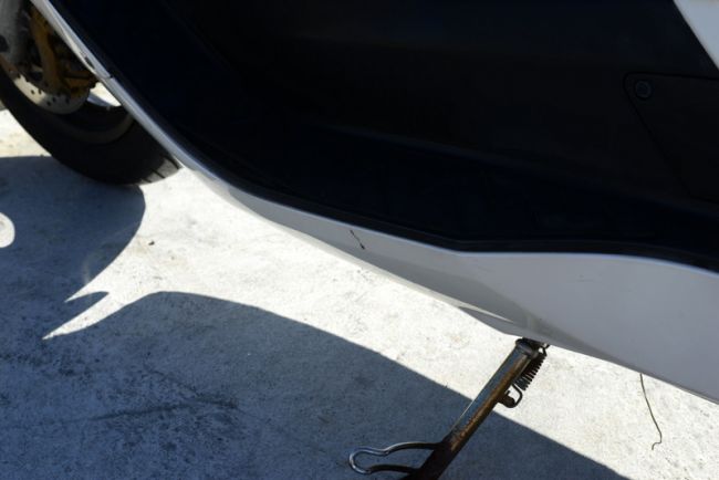 ホンダ　フォルツァ250社外マフラー