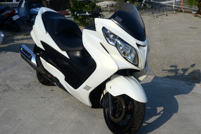 スズキ　CJ46A　スカイウェーブタイプS　ホワイト　