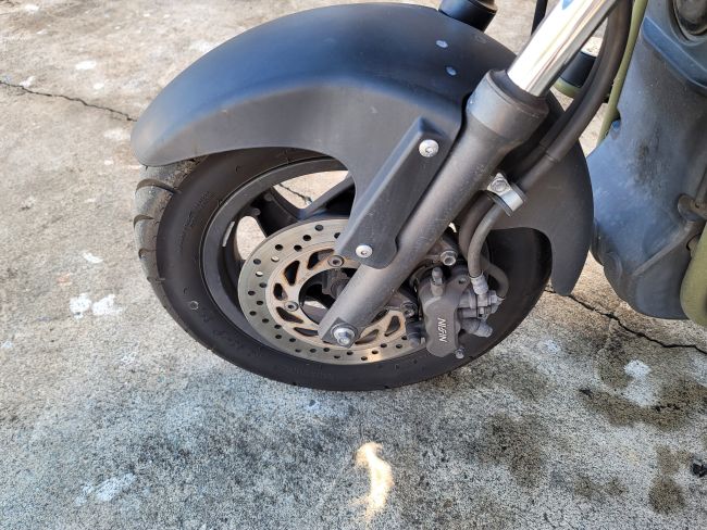 ホンダ　PS250　MF09　グリーン