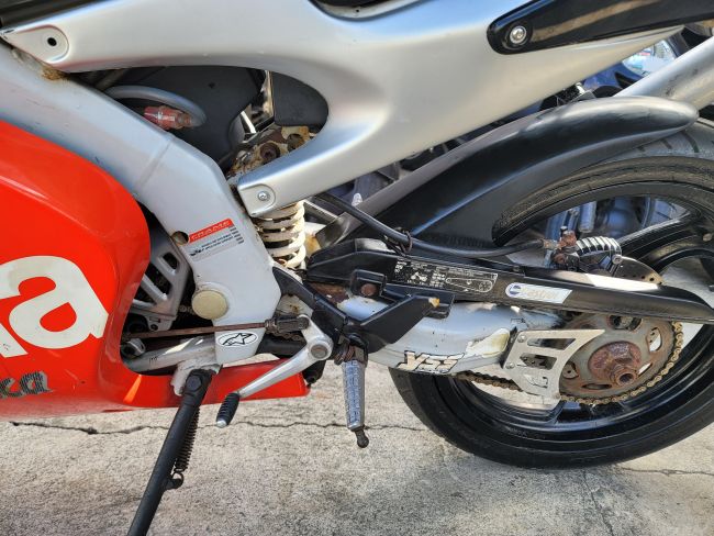 アプリリア　RS50　レッド