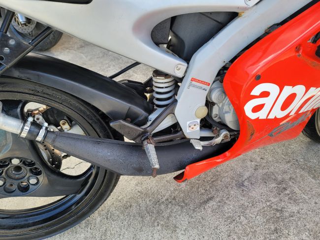 アプリリア　RS50　レッド