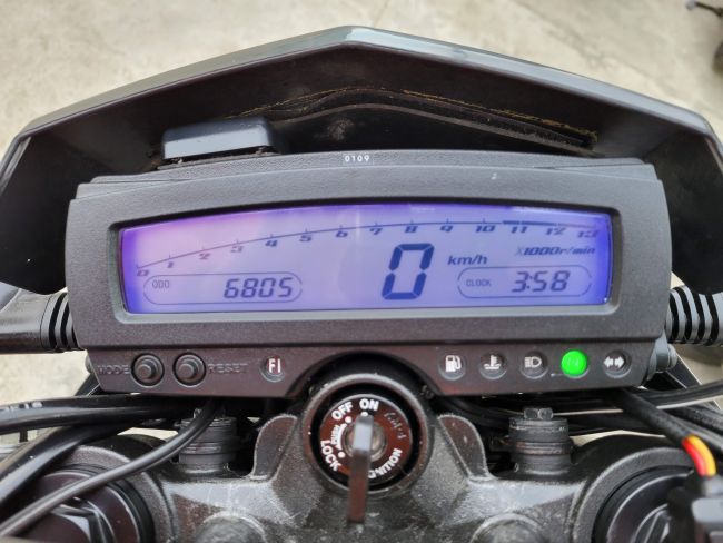 カワサキ　DトラッカーＸ　ブラック