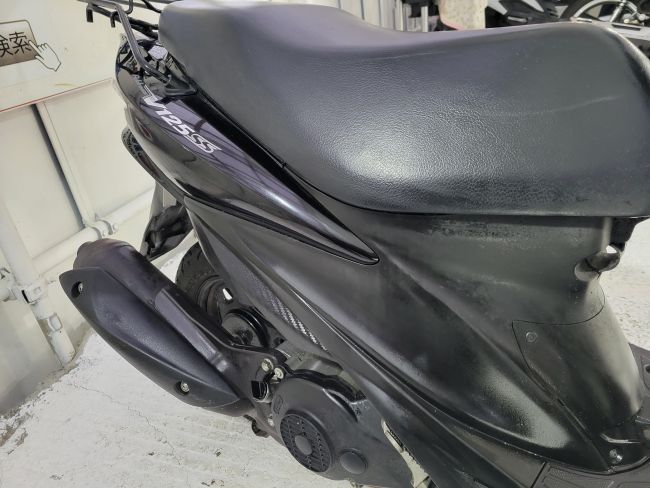 スズキ　アドレスV125SS　CF4MA　ブラック