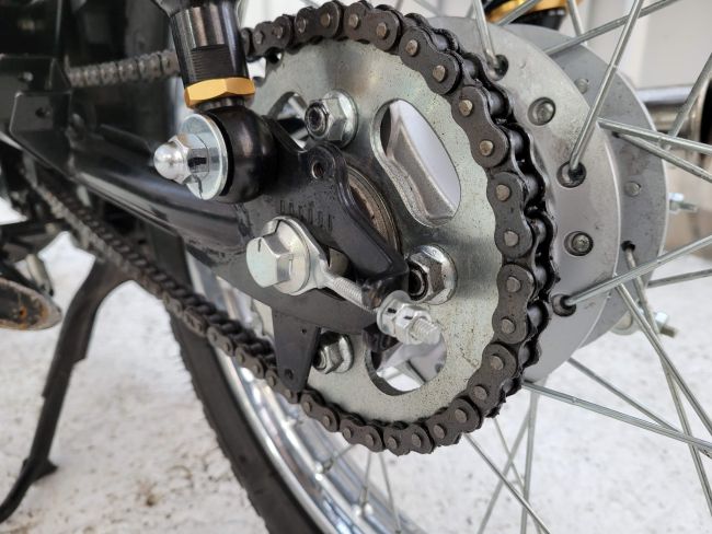 ホンダ　WH125　ブラック