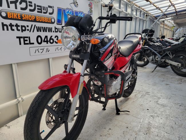 バブル在庫一覧/ヤマハ YBR125 赤 キャブ /全国対応安心保証付き
