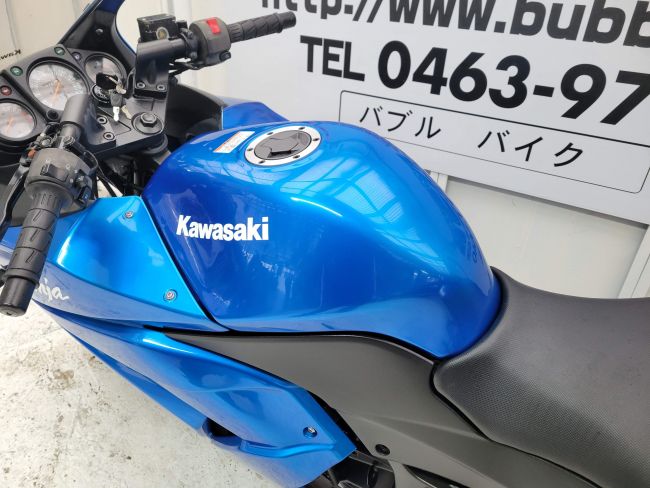 カワサキ　NINJA250R　青　EX250K　